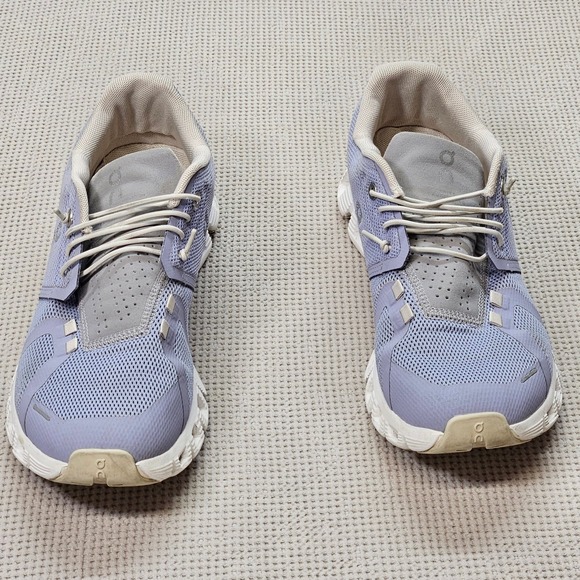 On Cloud 5 Lavender Gray Running Shoes Womens Sneakers Low Top Mesh Size 9 - Picture 9 of 9